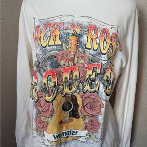 Wrangler Rock N Rose Rodeo Graphic Tee